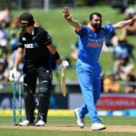 भारत-न्यूजीलैंड दूसरा वनडे:न्यूजीलैंड को छठा झटका...शमी ने लिया तीसरा विकेट, स्कोर 60/6