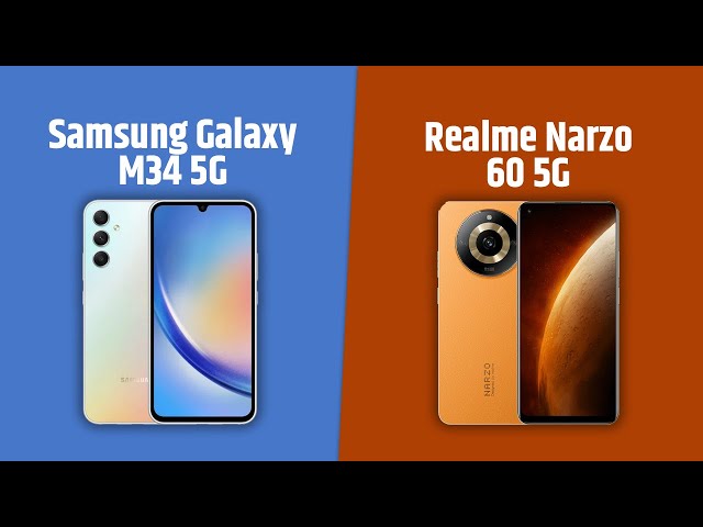 Realme Narzo 60x Vs Galaxy F14