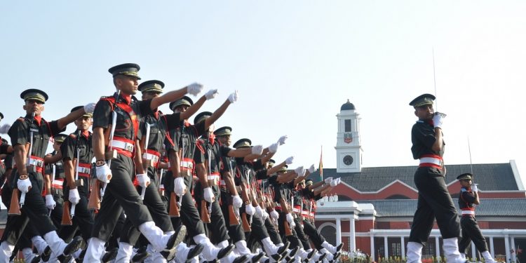 आईएमए पासिंग आउट परेड में दिखा भारत-श्रीलंका की मित्रता का प्रतीक