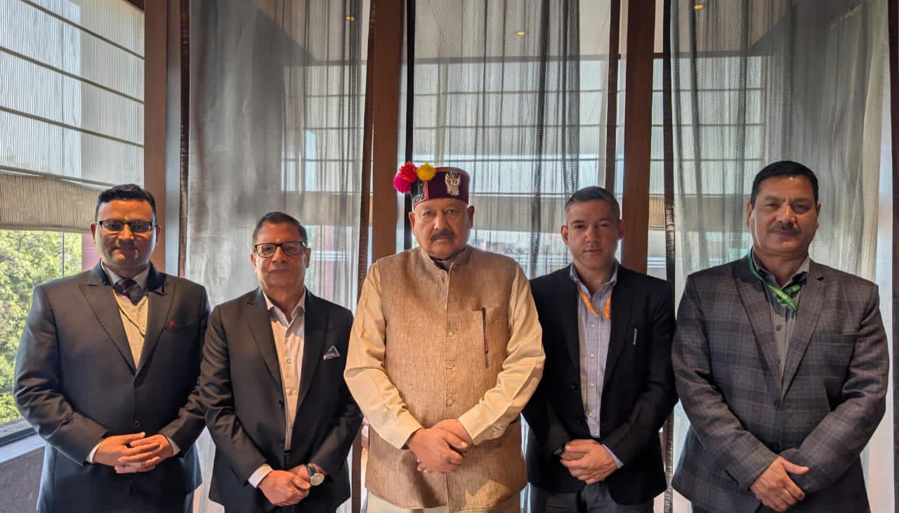 ड्राई पोर्ट निर्माण को लेकर महाराज की नेपाल के राजदूत से भेंट।