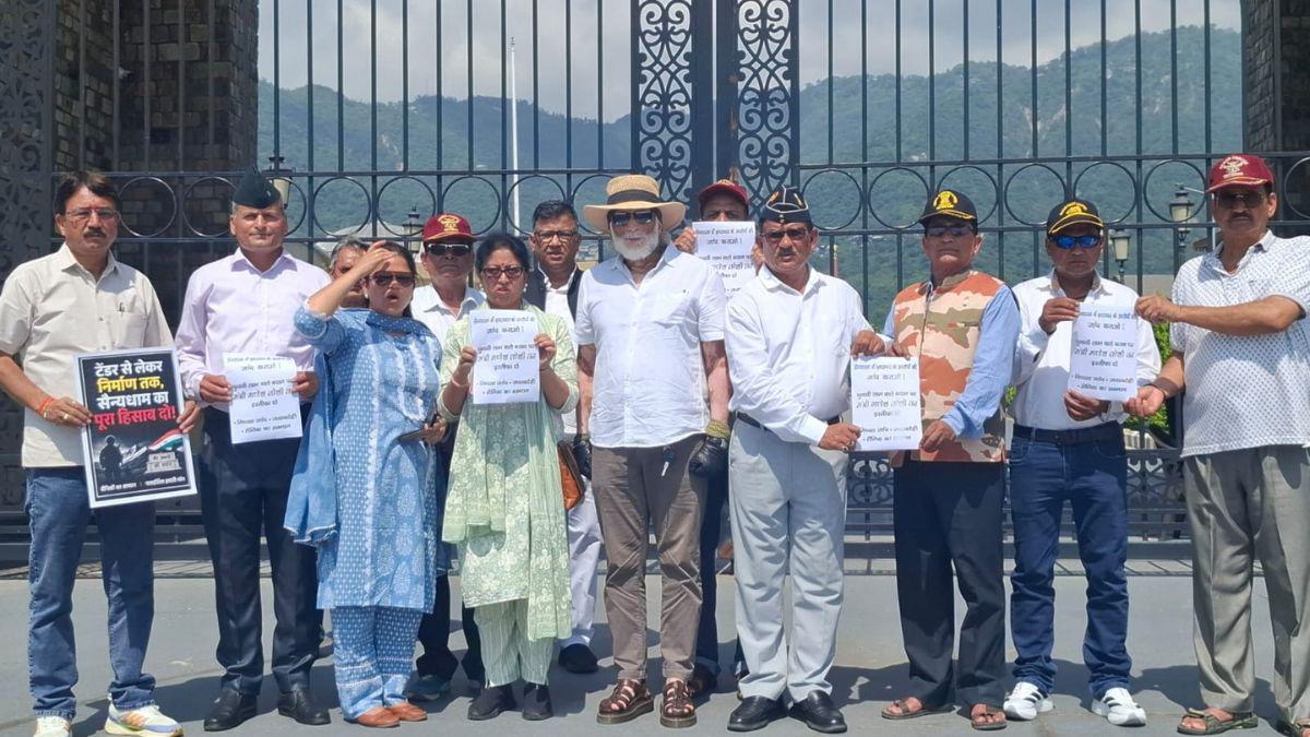 उत्तराखंड में सैन्यधाम परियोजना की लागत और निर्माण पर कांग्रेस और पूर्व सैनिकों ने उठाए सवाल