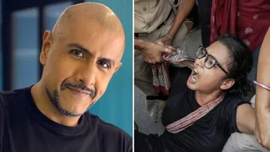 दिल्ली में विरोध प्रदर्शन के बाद नेहा बोरा के गायब होने पर विशाल ददलानी ने उठाया सवाल